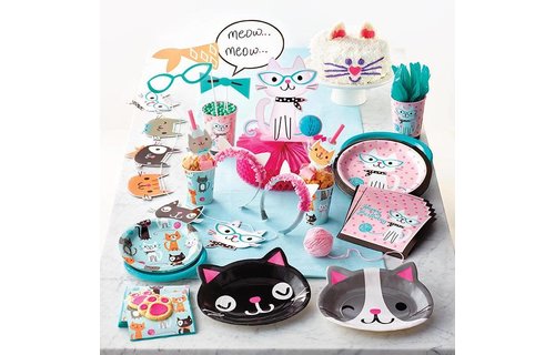 Purr-fect Party Servetten - 16 stuks - 33 cm