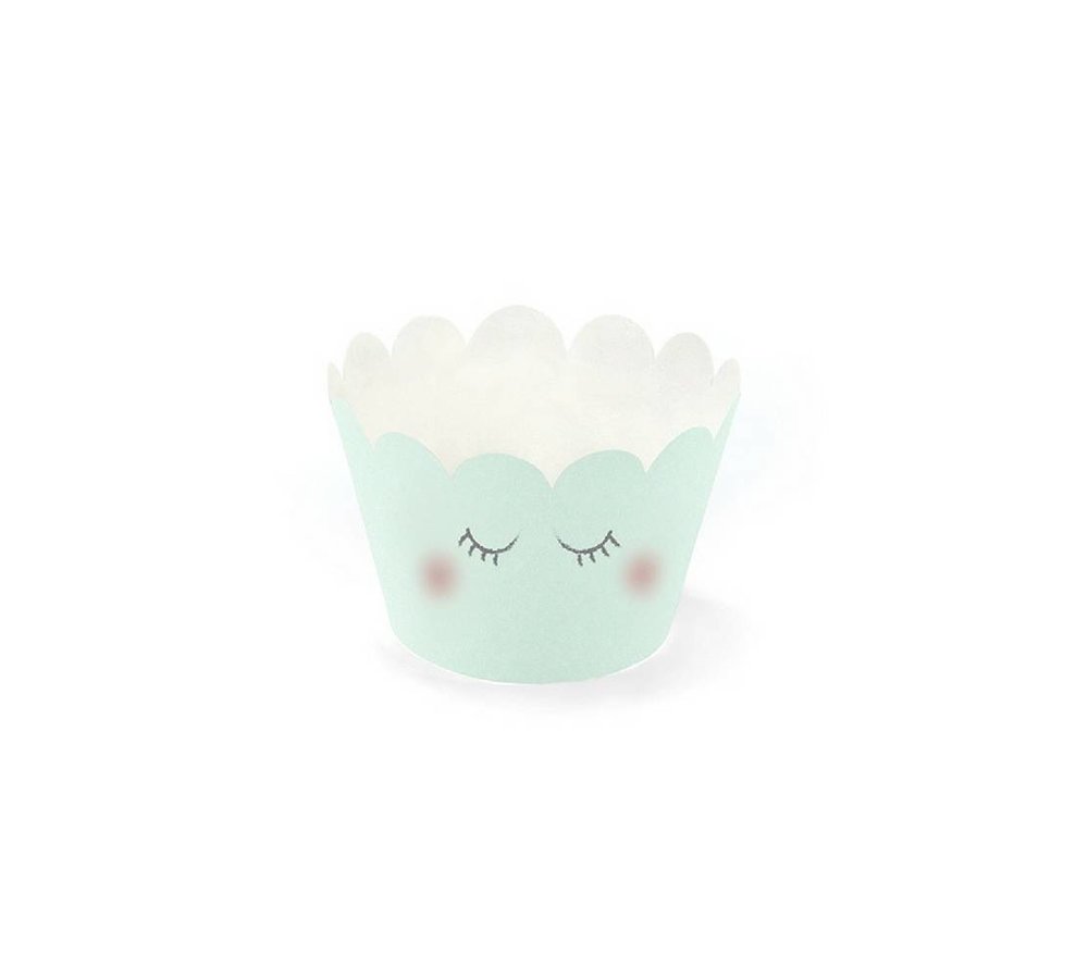 Unicorn Cupcake Wrappers - 6 stuks - 3 designs
