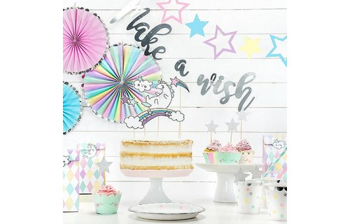 Unicorn Cupcake Wrappers - 6 stuks - 3 designs