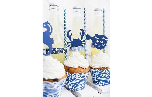 Ahoy! Cupcake Wrappers - 6 stuks