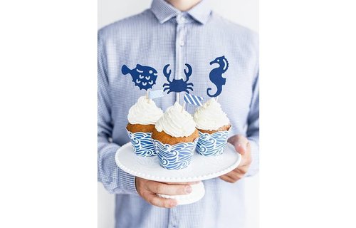 Ahoy! Cupcake Wrappers - 6 stuks