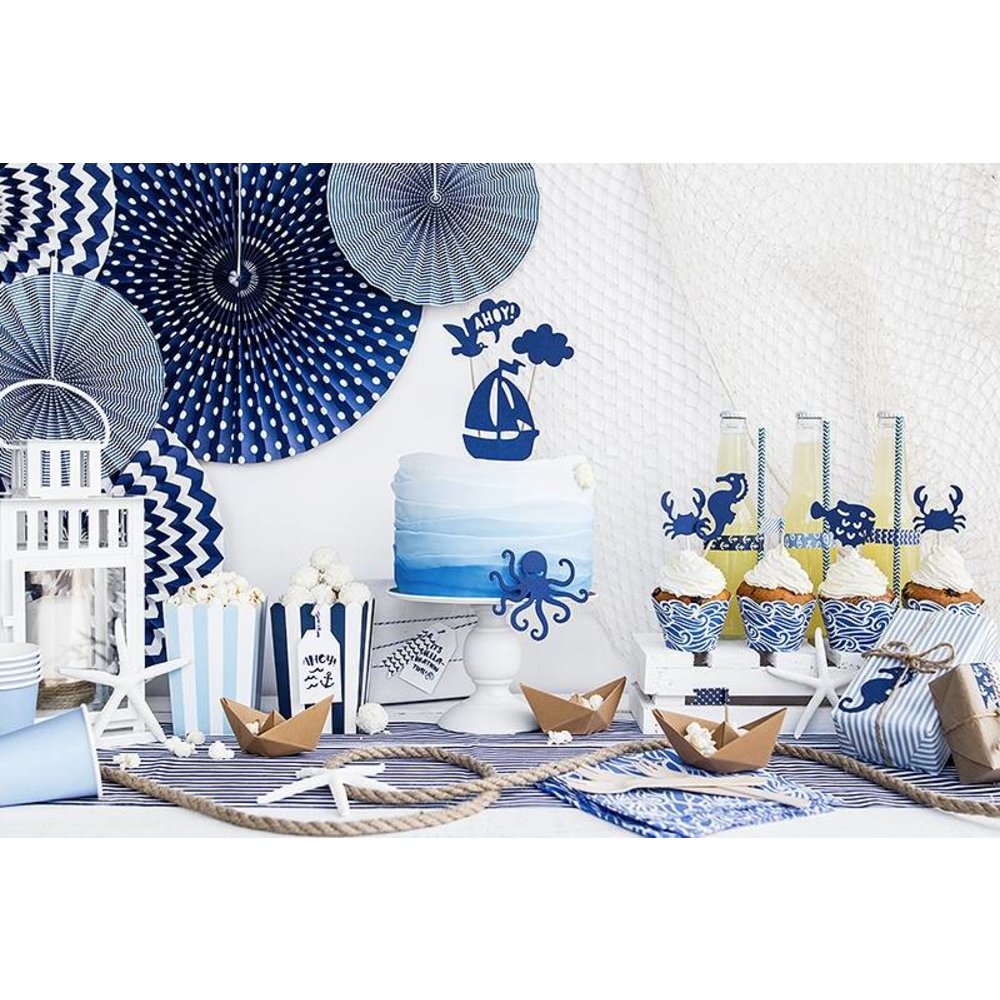 Ahoy! Cupcake Wrappers - 6 stuks