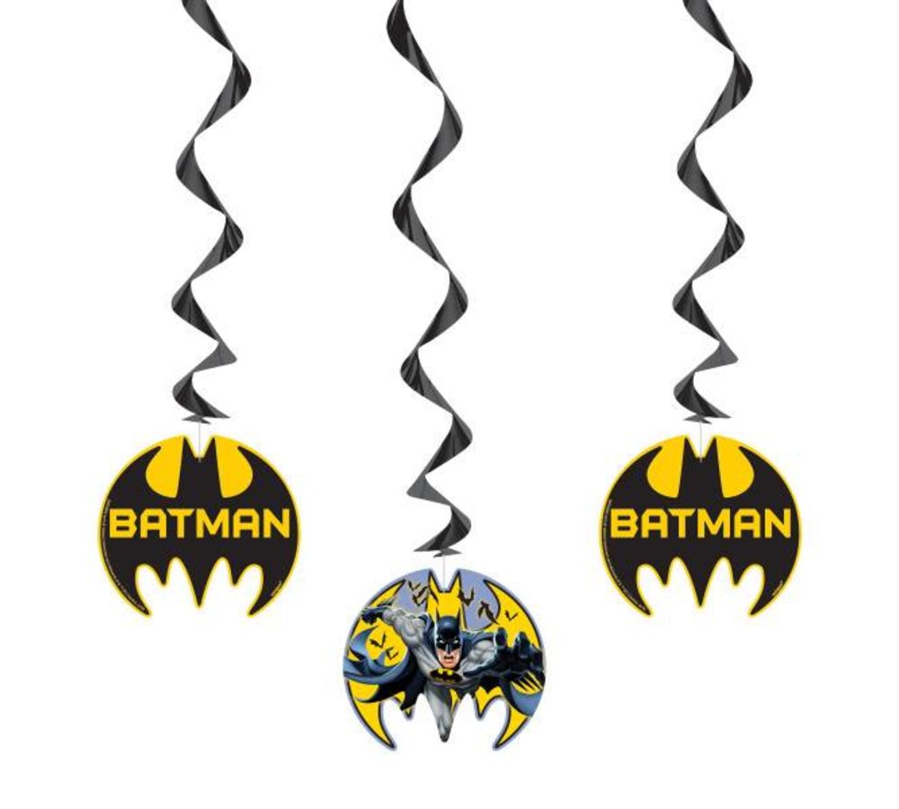Batman Hangdecoraties - 3 stuks