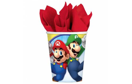 Super Mario Bekers - 8 stuks - Super Mario Party