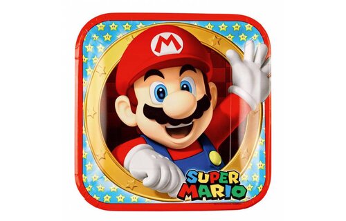 Super Mario Borden - 8 stuks - Super Mario Party