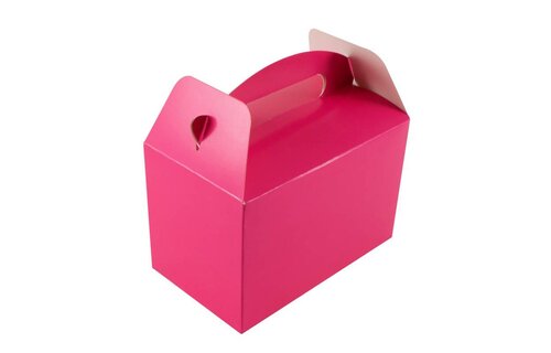 Traktatiedoosje Roze - per stuk - vouwdoos