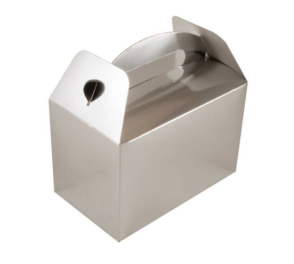 Traktatiedoosjes Zilver - 6 stuks