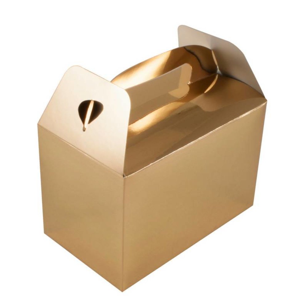 Traktatiedoosjes Goud - 6 stuks