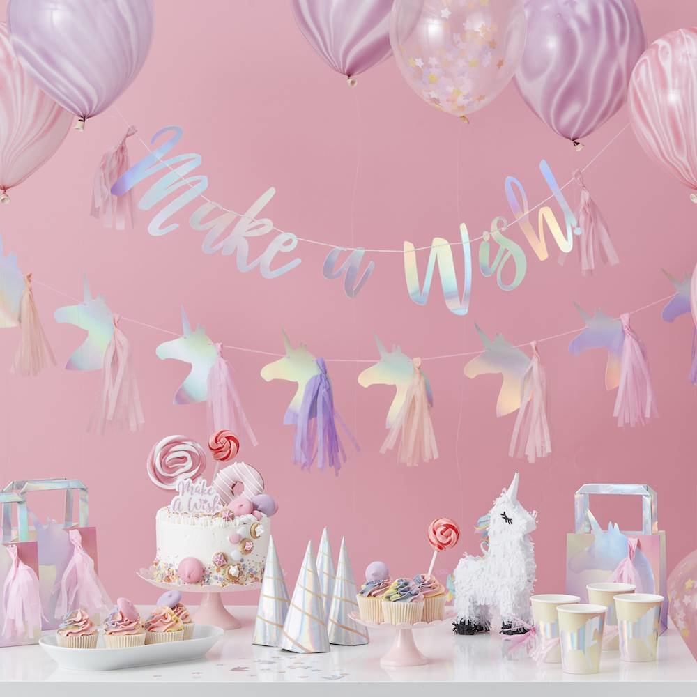 Make a Wish Unicorn Goodiebags - 5 stuks