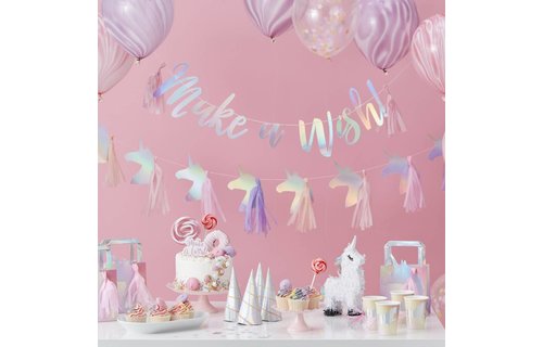 Make a Wish Unicorn Goodiebags - 5 stuks