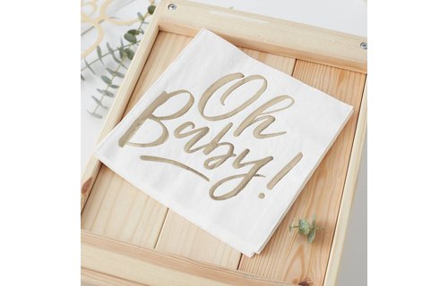 Oh Baby! Servetten - 16 stuks