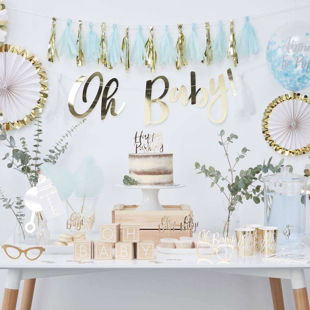 Oh Baby! Cupcake Toppers - 12 stuks