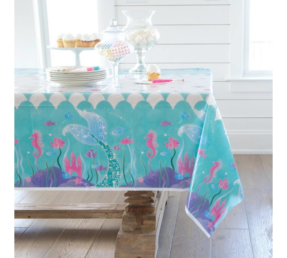 Mermaid Tafelkleed - per stuk - Zeemeermin Feestje