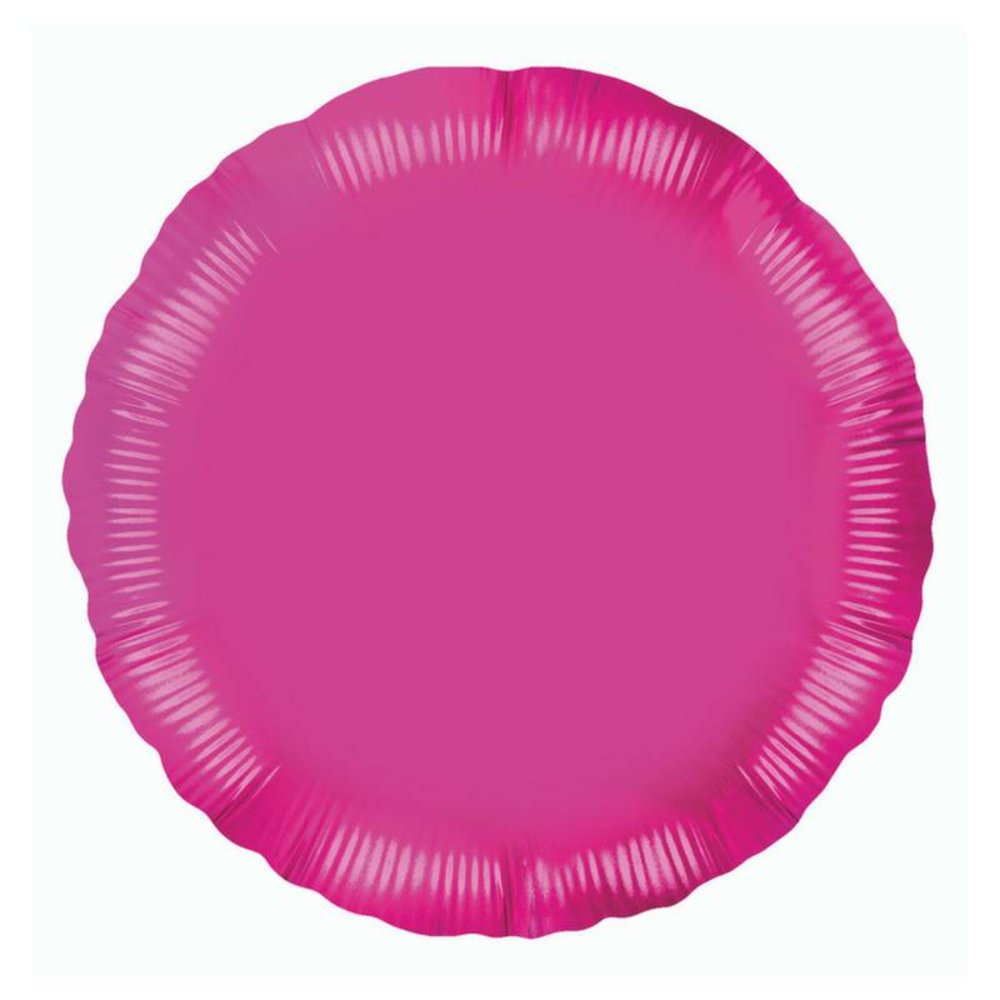 Folieballon Rond Roze - 46 cm