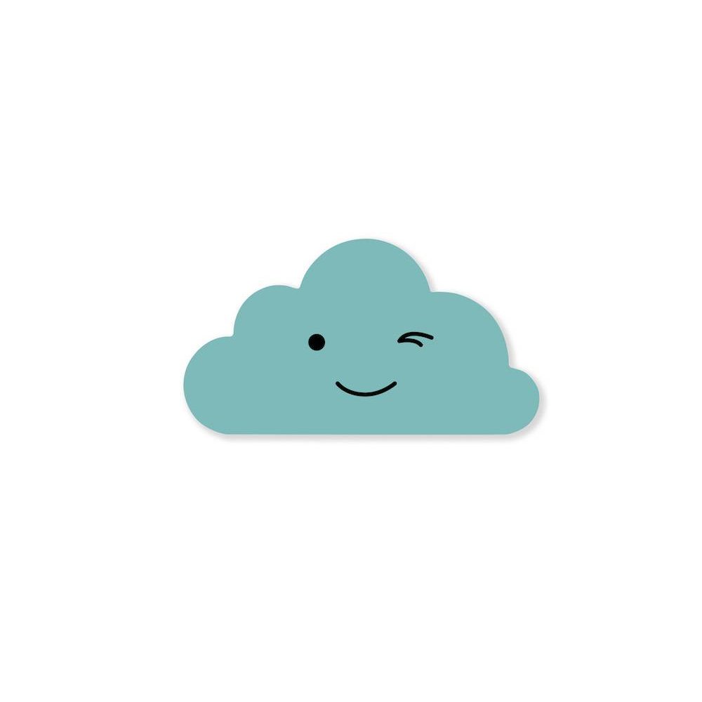 Stickers Iconen Gezicht Wit (Groot) - 18 losse stickers