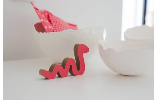 Slang 3D Coral - Miami - per stuk