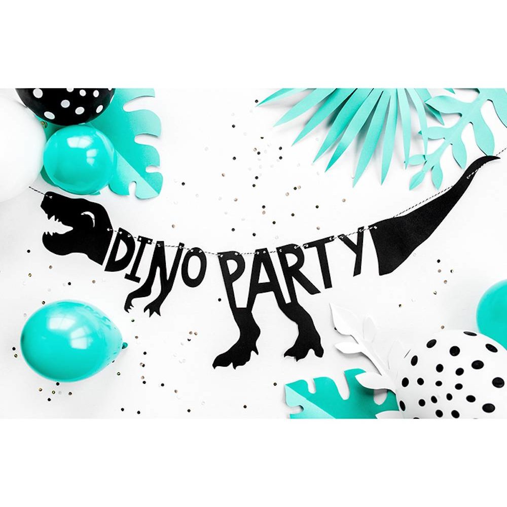 Dinosaurus Slinger 'Dino Party' - per stuk - Dino Feestartikelen