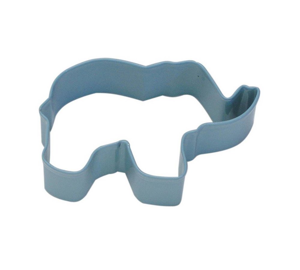 Cookie Cutter (Uitsteker) Olifant Blauw - per stuk
