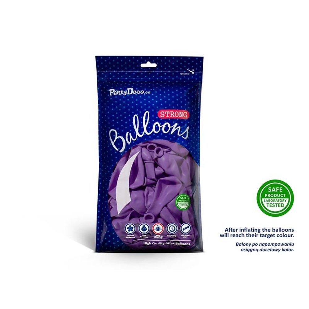 Ballon Lila - 10 stuks - 30 cm