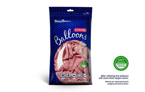 Ballon Lichtroze - 10 stuks - 30 cm