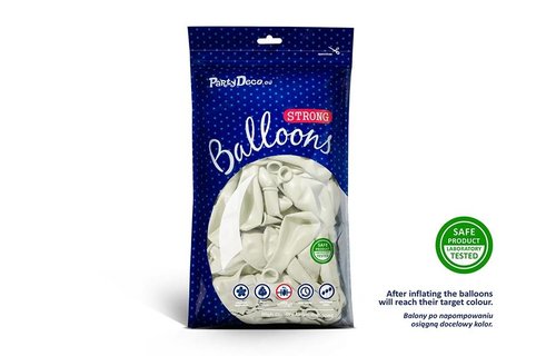 Ballon Wit - 10 stuks - 30 cm