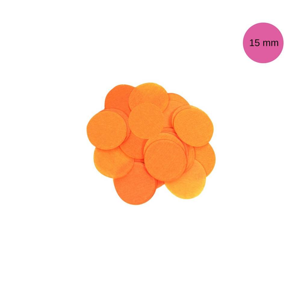 Oranje Tissue Confetti - per zak - 14 gr