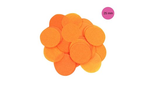 Oranje Tissue Confetti - per zak - 14 gr