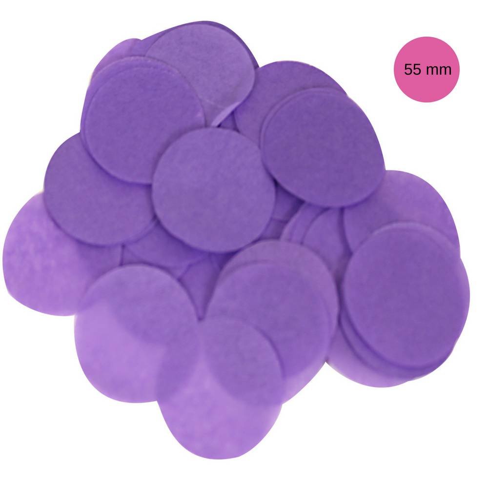 Paarse Tissue Confetti - per zak - 100 gr