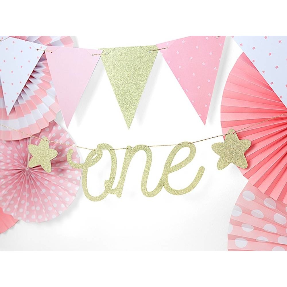 ONEderful slinger 'ONE' goud - per stuk