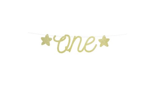 ONEderful slinger 'ONE' goud - per stuk