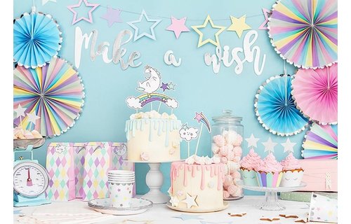 Waaiers Pastel - 3 stuks - 3 maten
