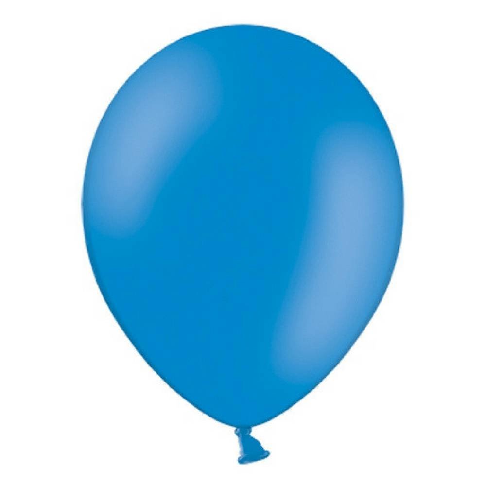 kaart gemiddelde Onrustig Blauwe ballonnen van 30 cm, 10 stuks - Hieppp