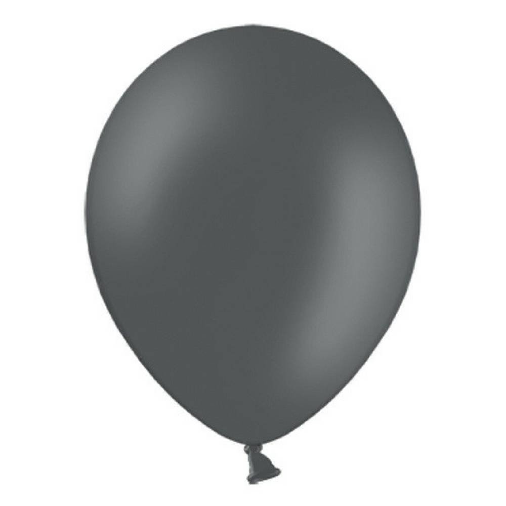 Orkaan punt typist Grijze ballonnen van 30 cm, 10 stuks - Hieppp
