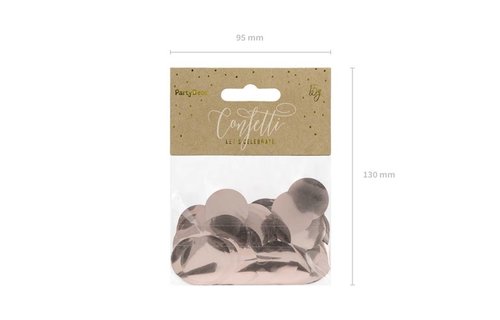 Roségouden Confetti - per zak - 15 gr