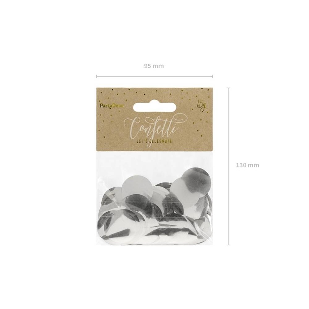 Zilveren Confetti - per zak - 15 gr