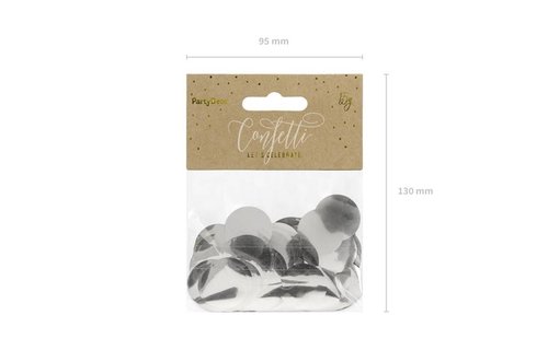 Zilveren Confetti - per zak - 15 gr