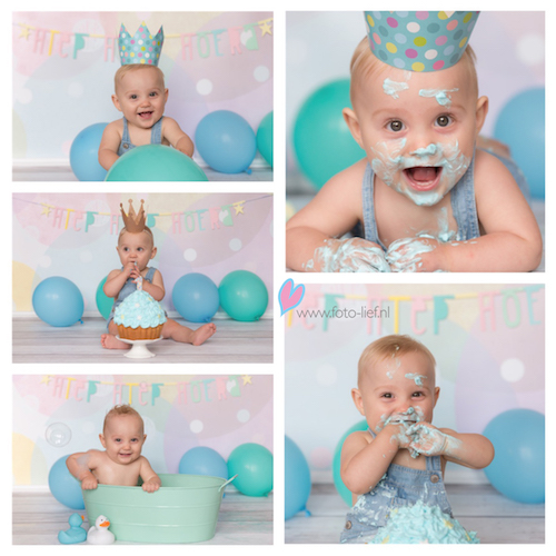 FOTOlief cakesmash fotoshoot