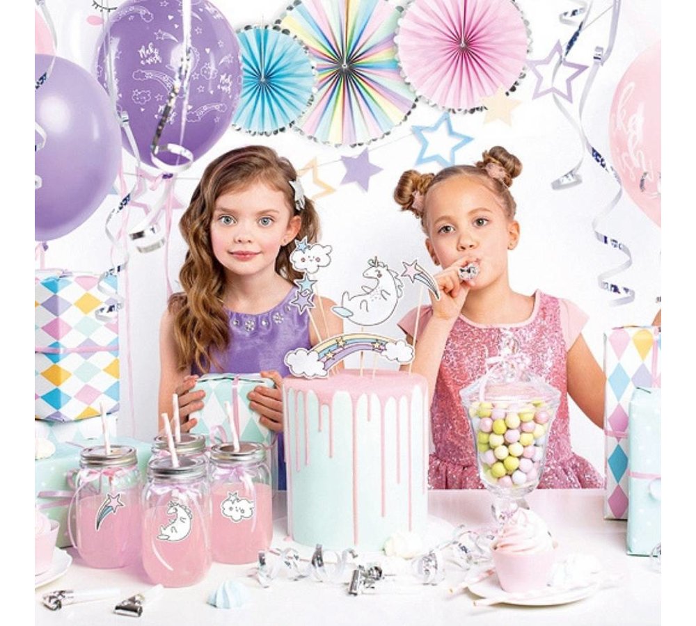 Feestpakket Unicorn - set van 35 items - Party box voor een unicorn feestje