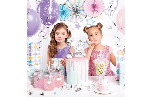 Feestpakket Unicorn - set van 35 items - Party box voor een unicorn feestje