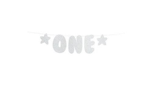 Feestpakket ONEderful Blauw - set van 33 items - Party box voor de eerste verjaardag