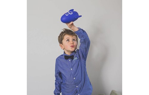 Raket Spaarpot (Galaxy) Blauw - per stuk - Spaarpotten