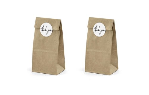 Zakjes Kraft - Set van 6 - Traktatie Zakjes