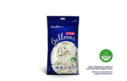 Witte Ballonnen (Klein) - 100 stuks - 12 cm - latex ballonnen