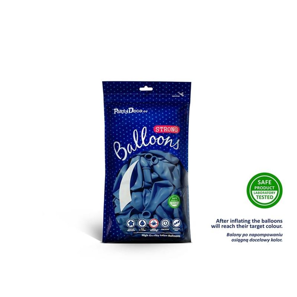 Blauw Ballonnen (Klein) - 100 stuks - 12 cm - latex ballonnen