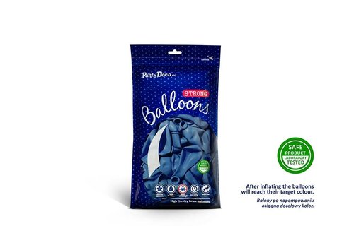 Blauw Ballonnen (Klein) - 100 stuks - 12 cm - latex ballonnen