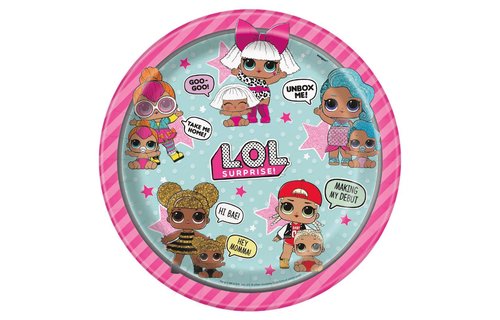 L.O.L. Surprise Borden - 8 stuks - LOL Surprise Party
