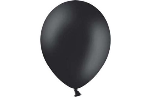 Huichelaar gastvrouw auditorium Zwarte ballonnen van 30 cm, 10 stuks - Hieppp
