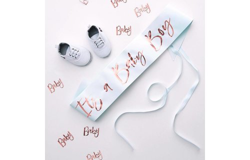 'It's a baby boy' Sjerp - per stuk - Babyshower en Gender Reveal