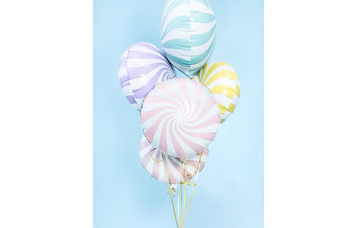 Snoep Folieballon Roze - per stuk - Candy folieballon