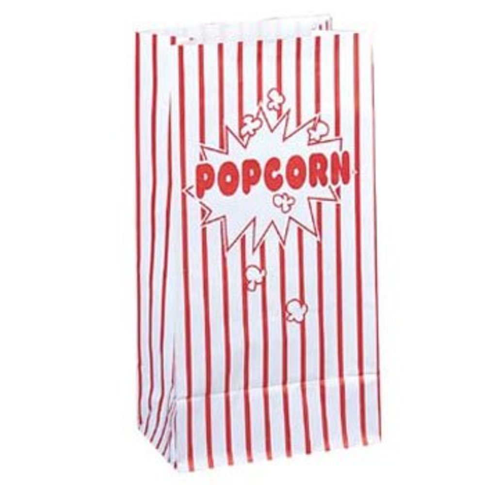 Popcorn Uitdeelzakjes - 10 stuks - papier